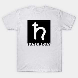 Weekdays Saturday T-Shirt